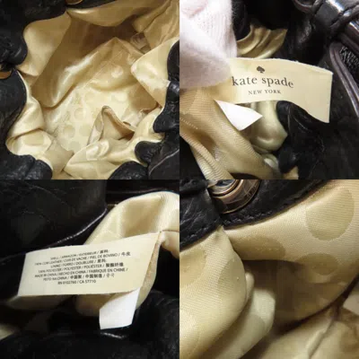 Pre-owned Kate Spade Black Leather Shoulder Bag ()