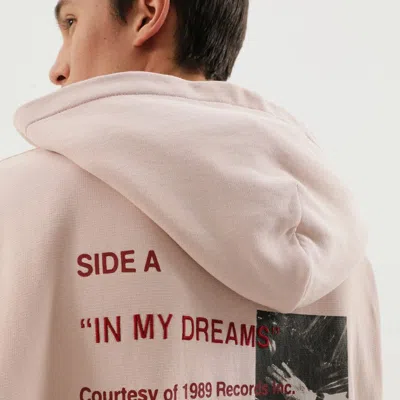1989 Studio Printed Brushed Cotton Nsync Hoodie In Pink