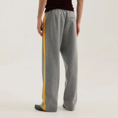 1989 Studio Trousers With Side Stripe Detail In Gray