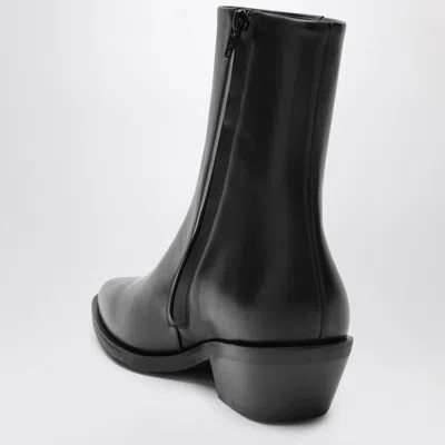 A.emery The Hudson Black Leather Ankle Boots