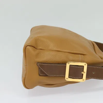 Pre-owned Loewe Anagram Brown Leather Shoulder Bag ()