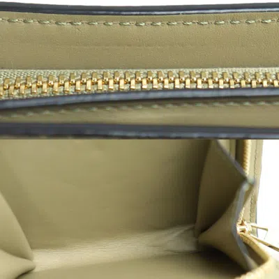 Pre-owned Loewe Green Leather Wallet (bi-fold) ()