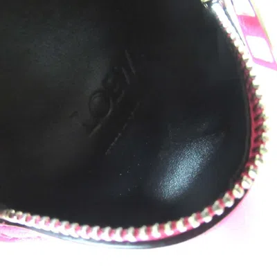 Pre-owned Loewe Pink Coin Purse/coin Case ()