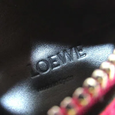 Pre-owned Loewe Pink Coin Purse/coin Case ()