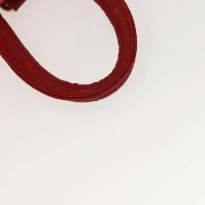 Pre-owned Loewe Red Nylon Backpack Bag ()