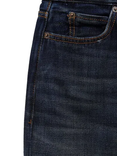 Acne Studios Men Wide-leg Denim Jeans In Blue