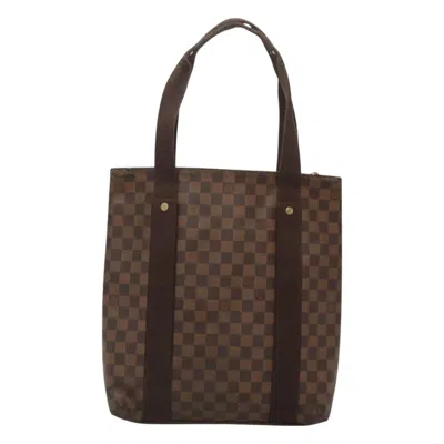 Pre-owned Louis Vuitton Beaubourg Brown Canvas Tote Bag ()