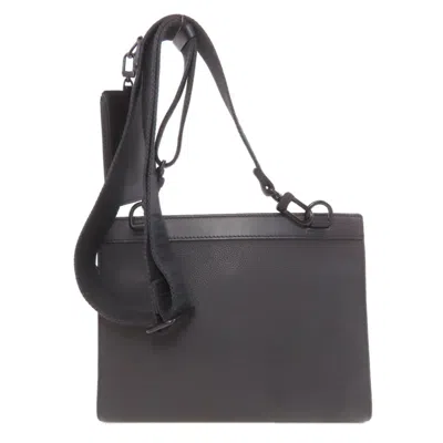 Pre-owned Louis Vuitton Black Leather Shoulder Bag ()