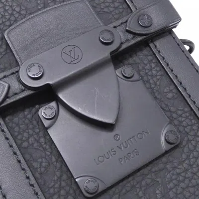 Pre-owned Louis Vuitton Black Leather Shoulder Bag ()