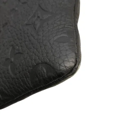 Pre-owned Louis Vuitton Black Monogram Orange Monogram Clutch Bag ()
