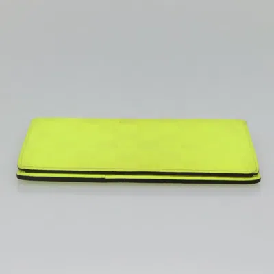 Pre-owned Louis Vuitton Brazza Green Leather Wallet  ()