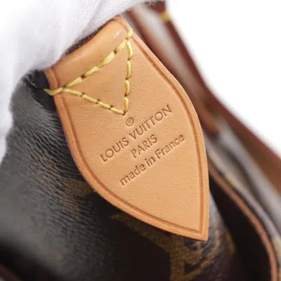 Pre-owned Louis Vuitton Brown Coated Canvas Monogram Pvc Leather Tote Bag ()