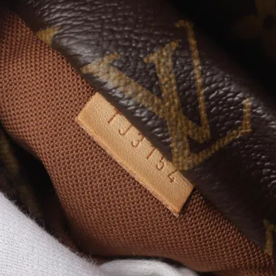 Pre-owned Louis Vuitton Brown Coated Canvas Monogram Pvc Leather Tote Bag ()