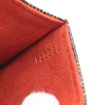 Pre-owned Louis Vuitton Brown Ebene Coated Canvas Leather Fanny Pack Sling Bag ()