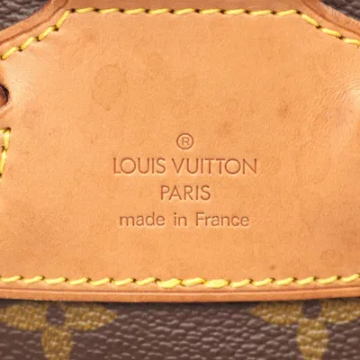 Pre-owned Louis Vuitton Brown Monogram Coated Canvas Backpack ()