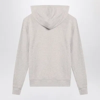 Ami Alexandre Mattiussi Ami Paris Ami Paris Grey Cotton Ami De Coeur Hoodie In Gray