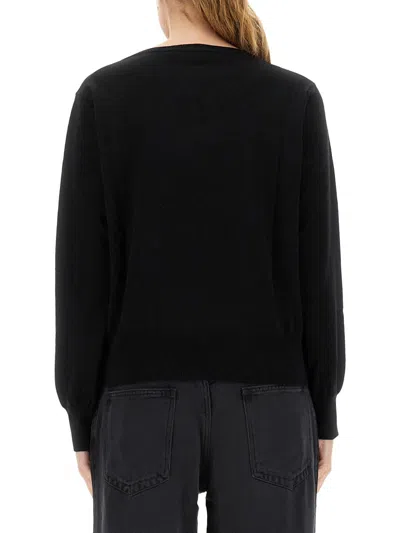 Vivienne Westwood "pamela" Jersey With Logo In Black