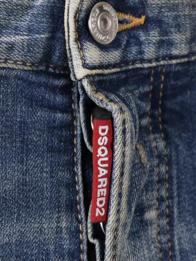 Dsquared2 Skinny Jeans In Blue