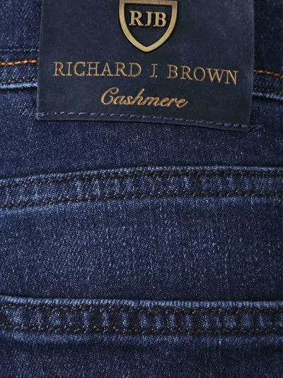 Richard J Brown Richard J. Brown Straight Fit Jeans In Blue
