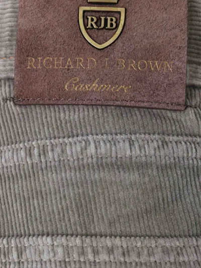 Richard J Brown Richard J. Brown Slim Jeans In Gray