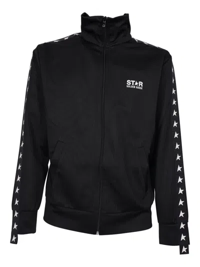 Golden Goose Deluxe Brand Black Polyester Denis Sweatshirt In Black