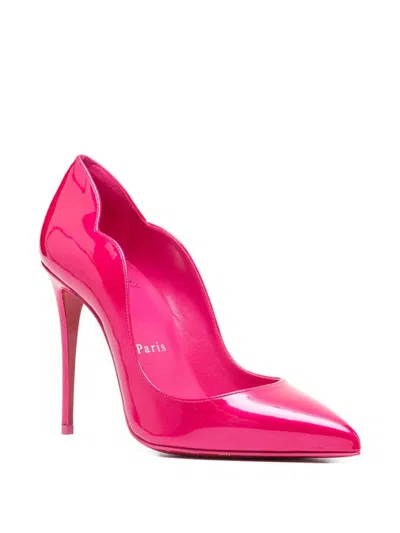 Christian Louboutin Stylish Pointed Toe High Heel Pumps In Purple