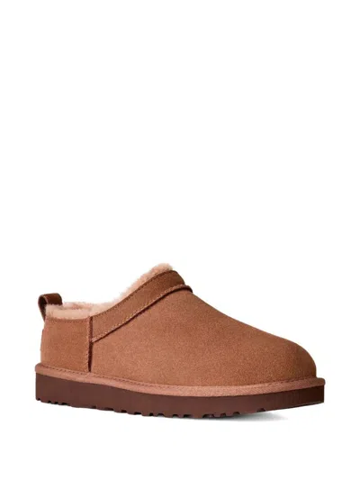 Ugg Casual Low Profile Sneakers With Pull Tab In Brown