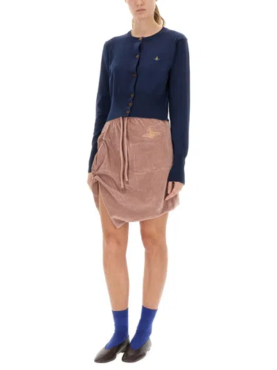 Vivienne Westwood Blue Sweater In Blue