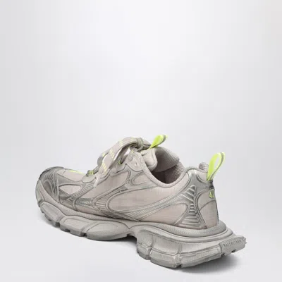 Balenciaga 3xl Taupe/neon Yellow Sneakers In Mesh And Polyurethane Men In Yellow