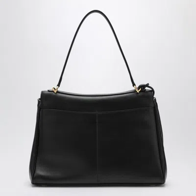 Balenciaga Rodeo Medium Smooth Leather Hand Bags In Black