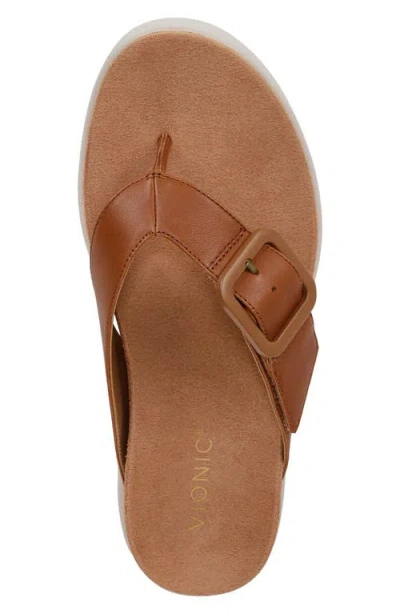 Vionic Uptown Marin Toe Post Sandal In Multi