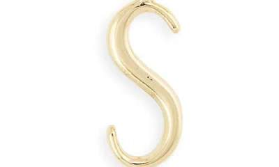 Baublebar Initial Charm Chain Braclet In Gold