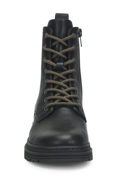 B O C By Børn Lauper Combat Boot In Black