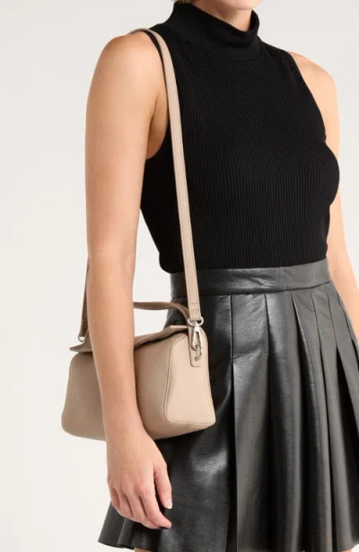 Bcbg Top Handle Mini Shoulder Bag In Brown