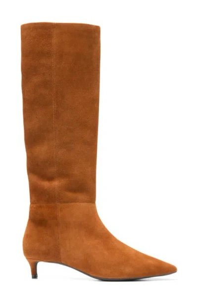 Cole Haan Go-to Janece Suede Boot In Brown