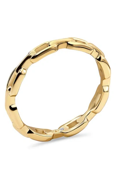 Devata Cable Link Ring In Gold