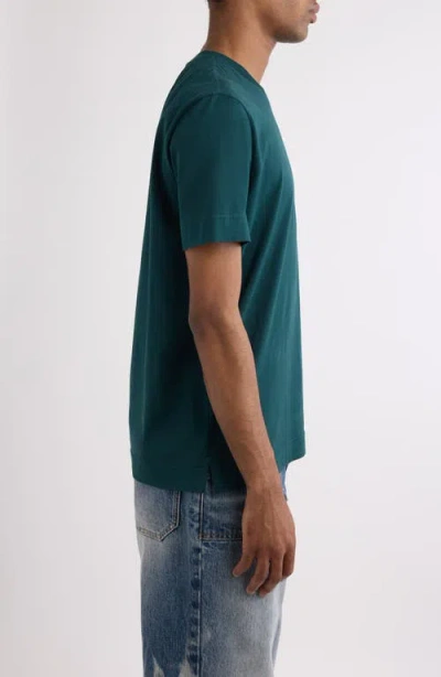Givenchy 4g Embroidered Short-sleeved T-shirt In Fir Green