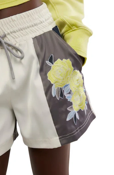 Free People In The Ring Drawstring Shorts In Multi