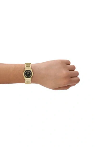 Fossil Women's Harlow Black Dial Watch In Gold