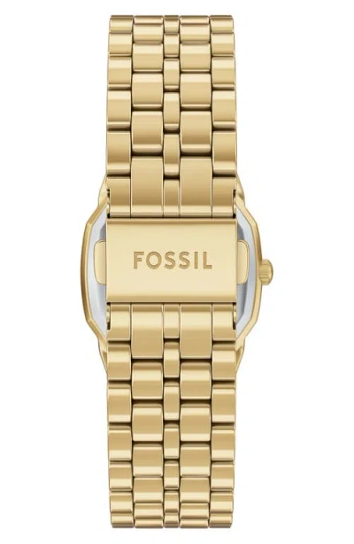 Fossil Women's Harlow Black Dial Watch In Gold