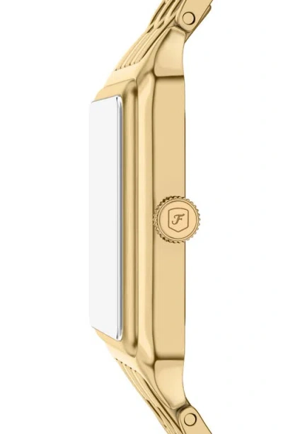 Fossil Women's Raquel Black Dial Watch In Gold