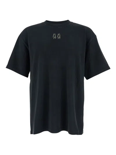 44 Label Group T-shirt 44 Black/smoke Grey In Black