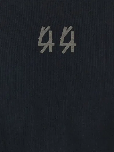 44 Label Group T-shirt 44 Black/smoke Grey In Black