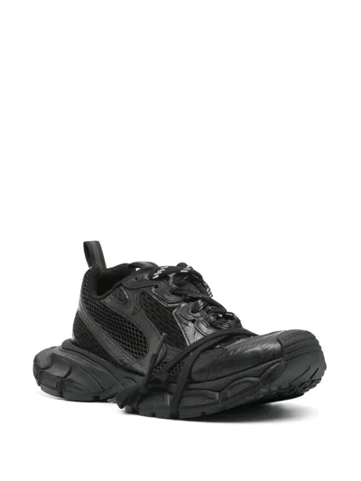 Balenciaga Low-top Sneakers 3xl Modern Design In Black