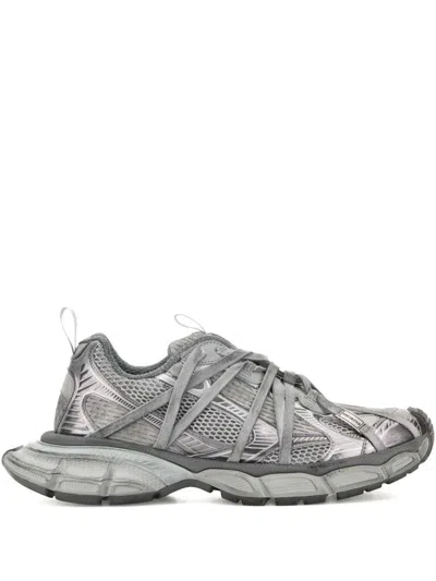 Balenciaga 3xl Extreme Laces B Sneakers In Gray