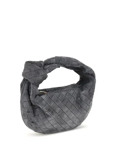 Bottega Veneta Women Graphite Mini Jodie Bag In Black
