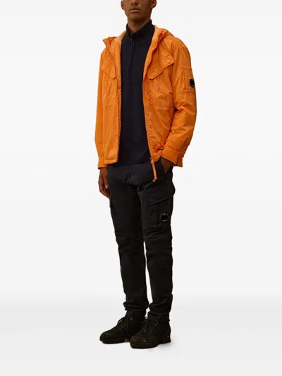 C.p. Company Wool Blend Cardigan In Blue