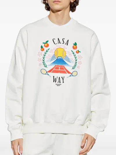 Casablanca Sweaters In White