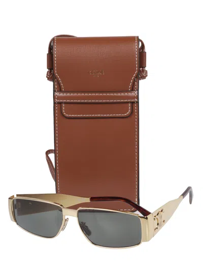 Celine Men Triomphe 06 Triomphe Metal 06 Occhiali In Gold