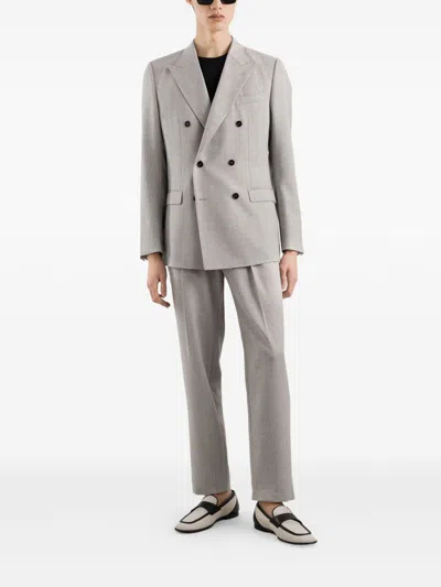 Dolce & Gabbana Embroidered Basic Short-sleeved T-shirt In Black